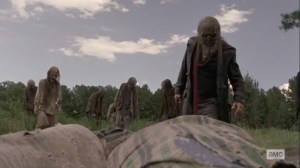 We Are the End of the World- Beta watches as Whisperer is devoured- AMC, The Walking Dead