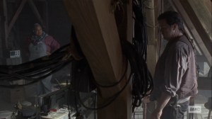 Bonds- Nabila and Eugene go over the radio- AMC, The Walking Dead