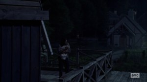 Bonds- Siddiq on a windmill- AMC, The Walking Dead