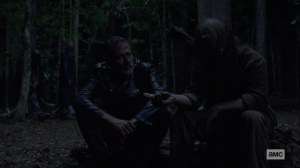 Bonds- Whisperer offers food to Negan- AMC, The Walking Dead