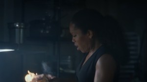 If You Don't Like My Story, Write Your Own- Angela accidentally burns the note- HBO, Watchmen