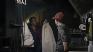 If You Don't Like My Story, Write Your Own- Angela shows Wade the Klansman robe and hood from Judd's closet- HBO, Watchmen