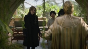 If You Don't Like My Story, Write Your Own- Laurie asks about the Adrian Veidt statue- HBO, Watchmen