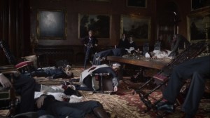 If You Don't Like My Story, Write Your Own- Veidt has tons of dead bodies of Mr. Phillips and Ms. Crookshanks- HBO, Watchmen