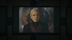 Little Fear of Lightning- Adrian Veidt explains his squid hoax to President Robert Redford- HBO, Watchmen