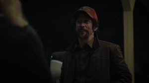 Little Fear of Lightning- Renee offers Wade a cigarette- HBO, Watchmen