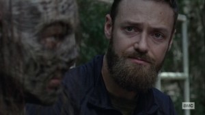 Open Your Eyes- Aaron and Gamma talk- AMC, The Walking Dead