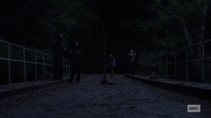 Open Your Eyes- Carol, Lydia, and Aaron confront Gamma- AMC, The Walking Dead