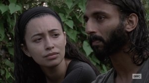 Open Your Eyes- Rosita tells Siddiq to open up- AMC, The Walking Dead