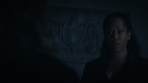 She Was Killed By Space Junk- Angela talks with Laurie about Judd's hidden compartment- HBO, Watchmen