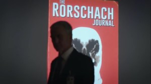 She Was Killed By Space Junk- Director Farragut and Rorschach slide- HBO, Watchmen