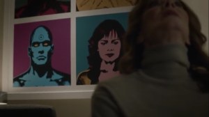 She Was Killed By Space Junk- Dr. Manhattan and Silk Spectre artwork- HBO, Watchmen