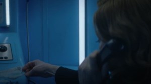 She Was Killed By Space Junk- Laurie finishes her story to Dr. Manhattan- HBO, Watchmen