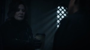 She Was Killed By Space Junk- Laurie meets Angela at the cemetery- HBO, Watchmen