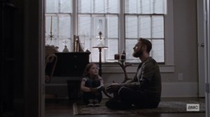 The World Before- Aaron tells Gracie a story- AMC, The Walking Dead