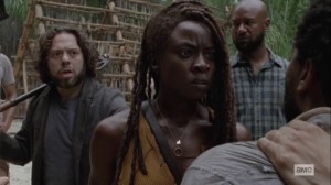 The World Before- Luke recognizes Virgil as the man who saved him- AMC, The Walking Dead