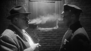 This Extraordinary Being- Fred blows smoke in Will's face- HBO, Watchmen
