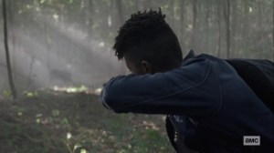 What It Always Is- Kelly aims at a boar- AMC, The Walking Dead