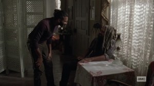 What It Always Is- Siddiq needs to check Ezekiel's cough- AMC, The Walking Dead