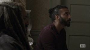 What It Always Is- Siddiq tells Ezekiel about his problem- AMC, The Walking Dead