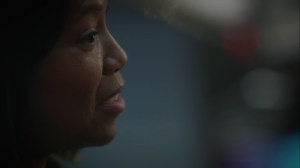 A God Walks Into a Bar- Angela can't believe that Manhattan already loves her- HBO, Watchmen