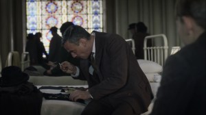 A God Walks Into a Bar- Jon watches his father work on a watch- HBO, Watchmen