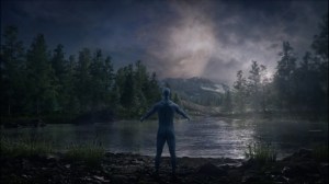 A God Walks Into a Bar- Manhattan creates life- HBO, Watchmen