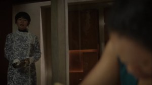 An Almost Religious Awe- Lady Trieu checks on Angela- HBO, Watchmen