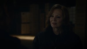 See How They Fly- Laurie about to arrest Adrian- HBO, Watchmen