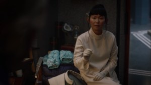 See How They Fly- Trieu tells Veidt about her plan to take Doctor Manhattan's abilities- HBO, Watchmen