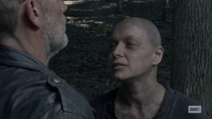 Squeeze- Alpha threatens Negan- AMC, The Walking Dead