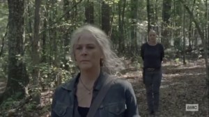 Look at the Flowers- Carol walks away from Alpha- AMC, The Walking Dead