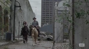 Look at the Flowers- Eugene, Yumiko, and Ezekiel explore the city- AMC, The Walking Dead