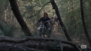 Morning Star- Road block- AMC, The Walking Dead