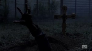 Stalker- Beta emerges from underground- AMC, The Walking Dead