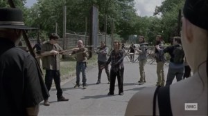 Stalker- Gamma arrives at Alexandria- AMC, The Walking Dead