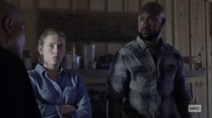 Stalker- Scott and Laura ask Gabriel if they can trust Laura- AMC, The Walking Dead