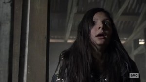 Walk With Us- Lydia in a completely different location from Alpha and Negan- AMC, The Walking Dead