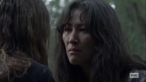 Walk With Us- Yumiko hears how Magna survived- AMC, The Walking Dead