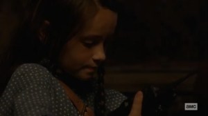 What We Become- Judith radios back to Michonne- AMC, The Walking Dead