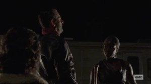 What We Become- Michonne as Negan's right hand gal- AMC, The Walking Dead