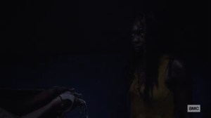 What We Become- Michonne gives in- AMC, The Walking Dead