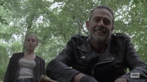 What We Become- Negan introduces himself to Michonne- AMC, The Walking Dead