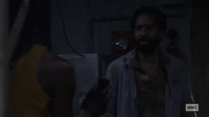 What We Become- Virgil does not know who Michonne is looking for- AMC, The Walking Dead