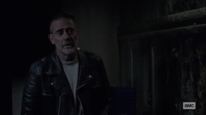 The Tower- Negan wants Lydia to hit him- AMC, The Walking Dead