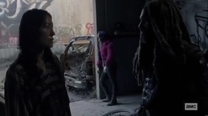 The Tower- Princess arrives at the garage- AMC, The Walking Dead