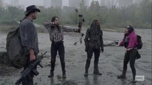 The Tower- Princess explains why she led the three around for so long- AMC, The Walking Dead