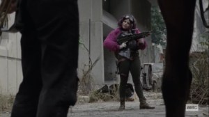 The Tower- Princess speaks to Eugene, Yumiko, and Ezekiel- AMC, The Walking Dead