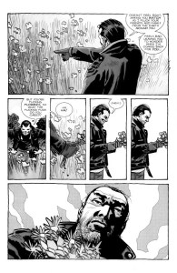Negan Lives- Negan talks to flowers- The Walking Dead