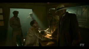 The Land of Taking and Killing- Doctor Senator announces a transition of power at the slaughterhouse- Fargo, FX